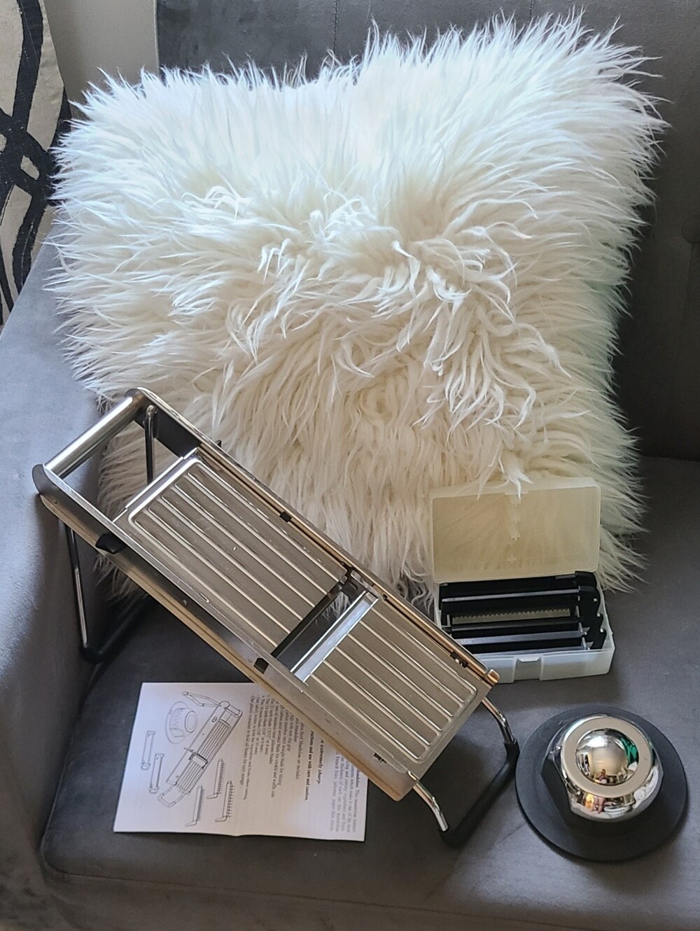MIU France Professional Stainless Steel Mandoline Slicer